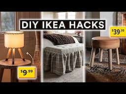 DIY Ikea Hacks (2025) French Inspired Furniture & Lighting *Budget Friendly*