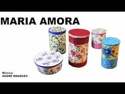 INCRÍVEIS LATINHAS DECORADAS com TECIDO - AMAZING DIY DECORATED CANS with FABRIC