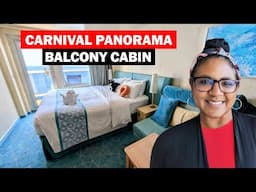 Carnival Panorama Balcony Cabin Tour