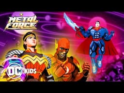 Best JUSTICE LEAGUE Moments! | DC Metal Force | @dckids