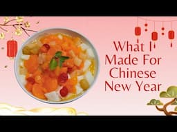 Almond Float | What I Made for Chinese New Year