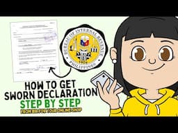 How to Get Sworn Declaration sa BIR - 2024 Tagalog