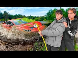 We Found a Lamborghini Underwater!