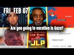 Are you going to vacation in Gaza? 🏖️ 🐎 | JLP Fri 2-7-25