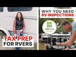 Tax Tips for RVers & RV Inspections with NRVIA