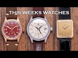 This Weeks Watches - GS Elegance GMT, Gold Piaget 'Tank', Vertex M36 Armistice Day & More [EP196]