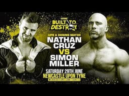 Simon Miller Challenges Nathan Cruz To An "Ups & Downs Match" TOMORROW NIGHT!