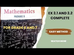 ||Ex 2.1 and 2.2 complete Package D|| How to find Absolute value|| Teacher Naseeb Zada