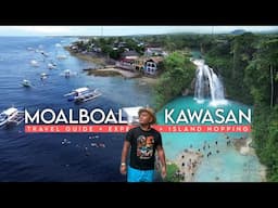 MOALBOAL + KAWASAN FALLS 🇵🇭 CEBU | 2025 Commute Travel Guide + Expenses + Island Hopping