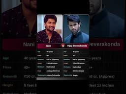 Vijay devrakonda vs nani | Nani vs vijay #southindianmovies #southindia