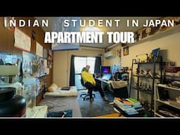 Indian Student  Apartment Tour Living in Japan I Indian in Japan