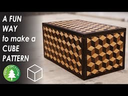 3D Cube Pattern Carving.