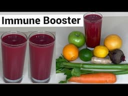 Homemade Super Juice | Immune Booster | Cooking With Liz