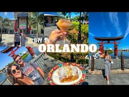 Epcot, taste testing snacks in Japan | Hollywood Studios & Skyliner resort hopping | DAY 11 OCT 2024