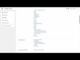 Quick Tour in LMS (Moodle) Administration
