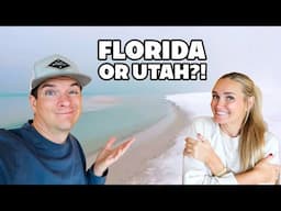 UTAH OR FLORIDA WHICH ONE ARE WE LIVING IN? RECORD BREAKING SNOW HITS FLORIDA! ❄️