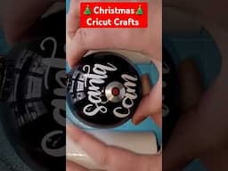 Christmas Cricut Crafts: Santa Cam Ornaments #cricut #christmas