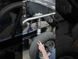 Foxbody suspension is In the 66 mustang! #ford #mustang #classiccar #foxbody #nonamenationals