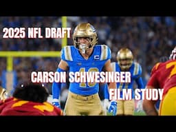 UCLA LB Carson Schwesinger 2025 NFL Draft Film Study| 2025 NFL Draft