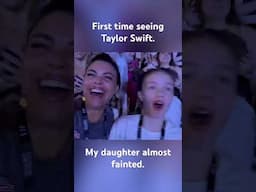 Taylor Swift reaction. Mother and daughter see Taylor Swift for the first time. #taylorswift