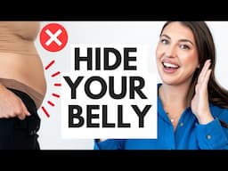 16 *GENIUS* Ways to Hide Belly Fat Instantly! (Must-Try Tips!)