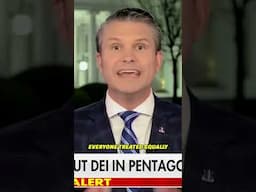 Defense Secretary Pete Hegseth SLAMS Woke DEI Initiatives In Military