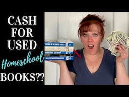 WOW!! 🤯 The BEST Way to SELL Used Homeschool Curriculum for CASH💵