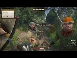 Kingdom Come Deliverance 2 - Fight Bandits Near Camp By Side of Road | Passing Caravan Helps Henry