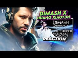 ONE OF HIS BEST?! Dimash & Huang Xiaoyun - I Came To Honor Mortal Life (Reaction)