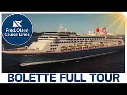 Fred Olsen Bolette - a COMPLETE Walking Tour of a Classic Cruise Ship