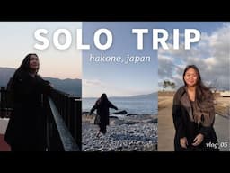 solo birthday trip to hakone, japan