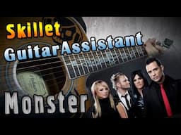 Skillet - Monster  (Урок под гитару)