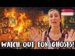 I Met a Real Ghost at the Hungry Ghost Festival! 🇸🇬