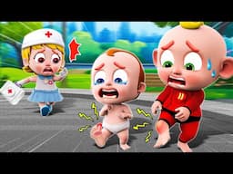 Sick Song | Little Baby Is Sick + More Nursery Rhymes & Kids Songs | Little PIB