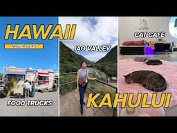 Eating at Hawaii Costco, 7-Eleven, Food Trucks & Cat Cafe | Shopping in Maui's Biggest City Kahului