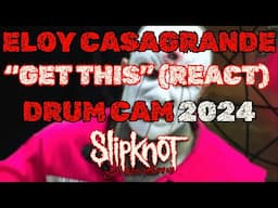 REACT: ELOY CASAGRANDE - "GET THIS" (DRUM CAM 2024) // MINHA MÚSICA FAVORITA COM O ELOY!