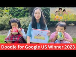 Who is the Doodle for Google US 2023 winner? Doodle for Google 2023 - US Winner - Rebecca Wu