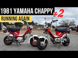 We Get Two Yamaha Chappy’s Running For The First Time In Years.