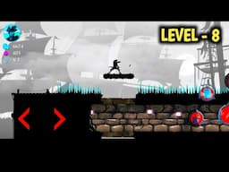 Pirate Arcade Level 8 | Ninja Arashi Like game | Ninja Arashi 2 Gameplay