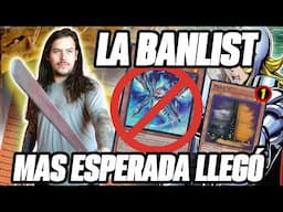 La banlist mas esperada de todos los tiempos llego...