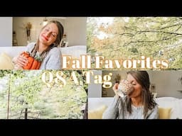 🍂🍁 FALL FAVORITES TAG 2019 | Get to Know Me!