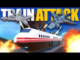 INTENSE Trailmakers 2v1 Plane vs Train Battle!!!