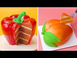 Top Fondant Fruit Cake Compilation | Easy Cake Decorating Ideas | So Tasty Cakes Recipes