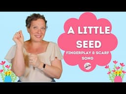 Preschool Flower Song | A Little Seed | Spring Song for Toddlers & Preschool Kids