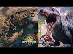 JURASSIC WORLD: Rebirth Spinosaurus w/ JP3 Spinosaurus Sound Effects