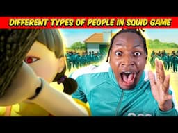 Different types of people in Squid Game