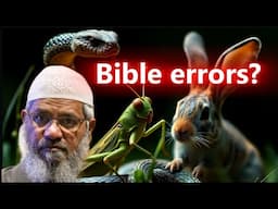 Zakir Naik "scientific errors in the Bible?" Try not to laugh