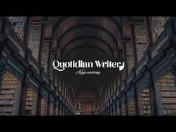 Diane Callahan - Quotidian Writer Live Stream