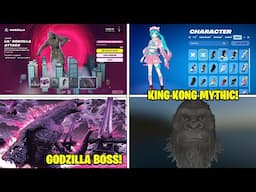 *NEW* FORTNITE UPDATE! (Hatsune Miku & Godzilla Boss!)