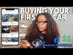 How To Buy Your First Car (on FaceBook Marketplace)